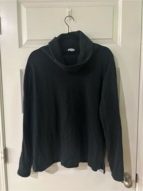 J. Crew Black Cowlneck Sweater